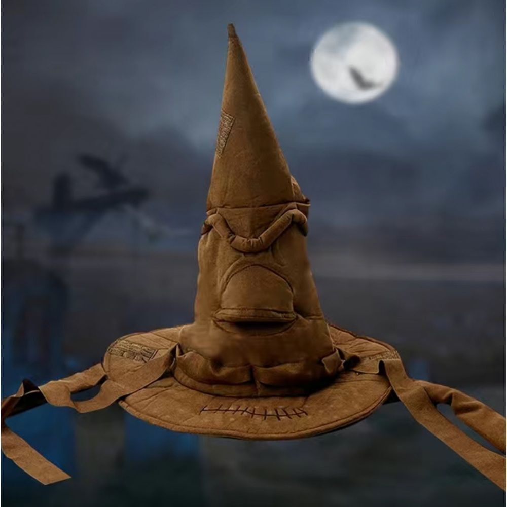 NWT Witches /  HarryP hat soft suede, like material, looks like it does in pics.